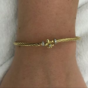 Gold David Yurman Bracelet